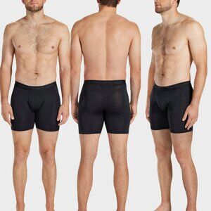 Small - Pair of Thieves Mens Quick Dry Boxer Briefs 3pk - Black